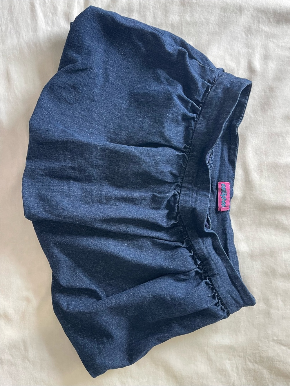Edikted Navy Blue Mini Skirt